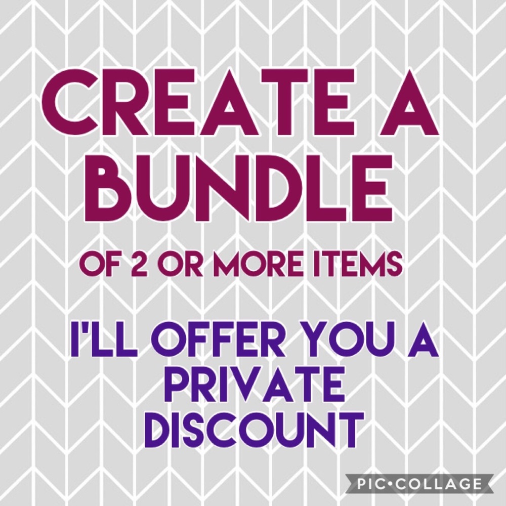 Bundle 2+ items and get a private discount offer